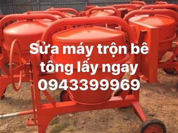 Sửa máy trộn bê tông quả lê nhanh, rẻ và đảm bảo nhất miền Bắc